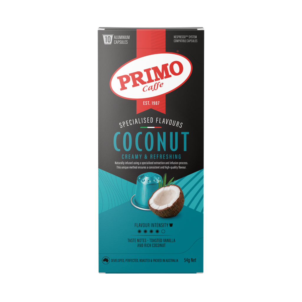 PRIMO COFFEE PODS 1kg COCONUT