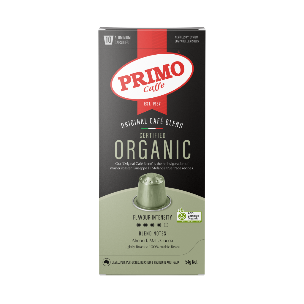 PRIMO COFFEE PODS 1kg ORGANIC