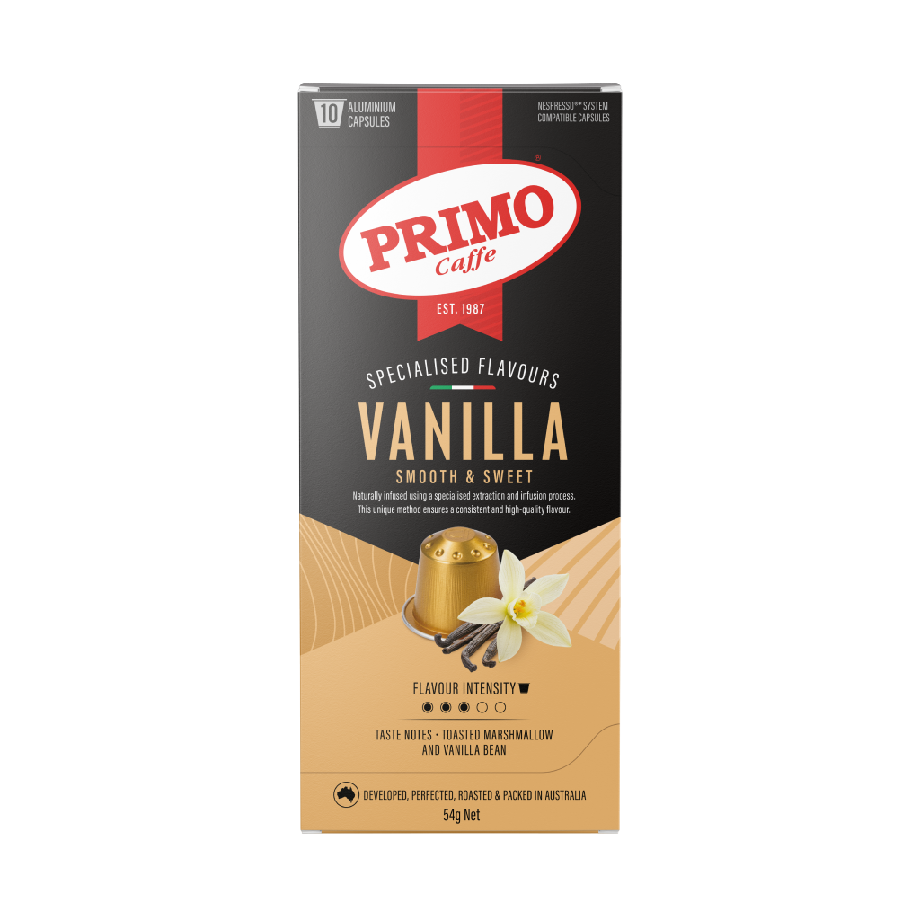 PRIMO COFFEE PODS 1kg VANILLA